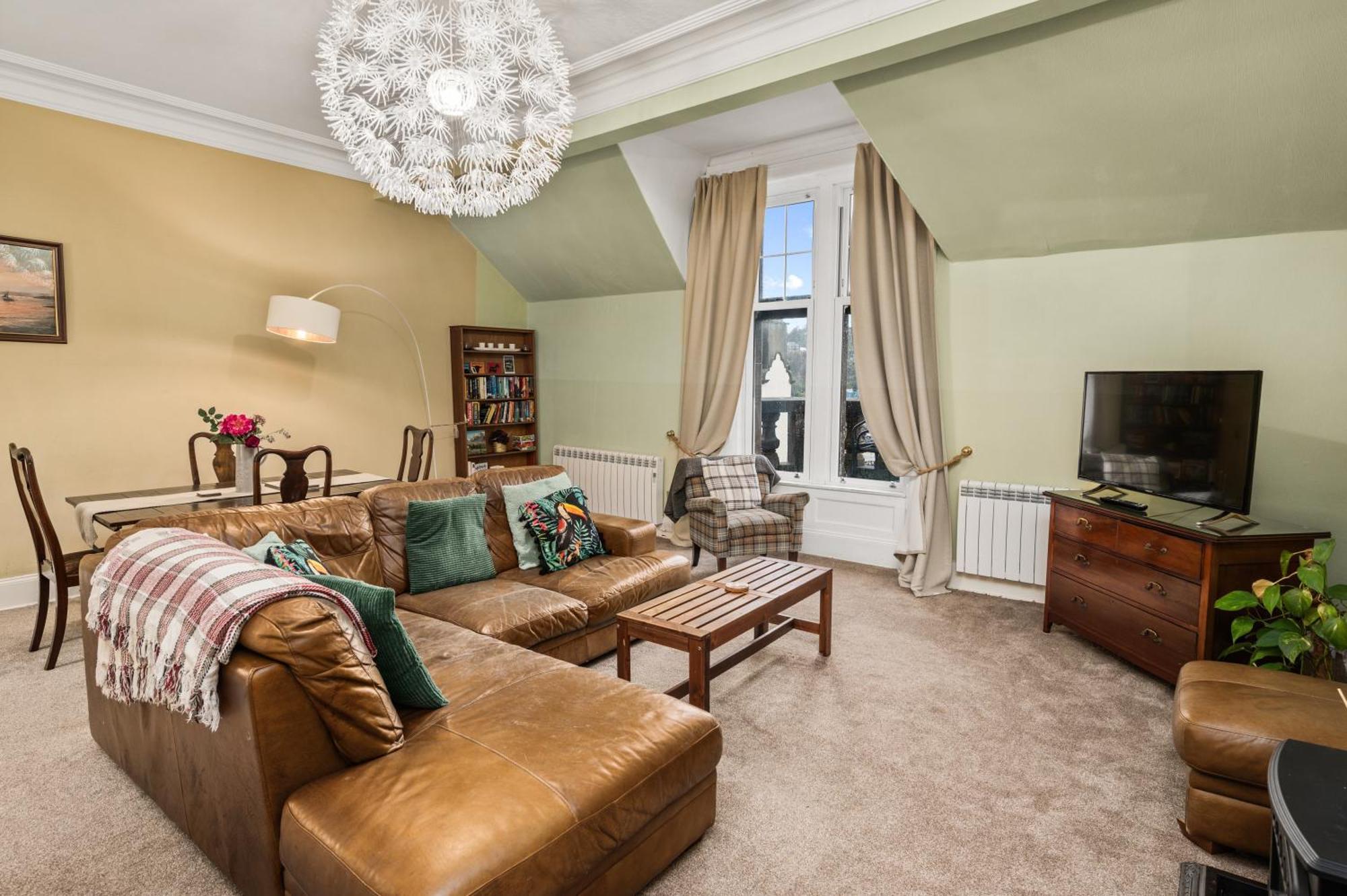 Panoramic Sea Views - Stunning 3Bd Apt & Balcony Oban Exterior photo