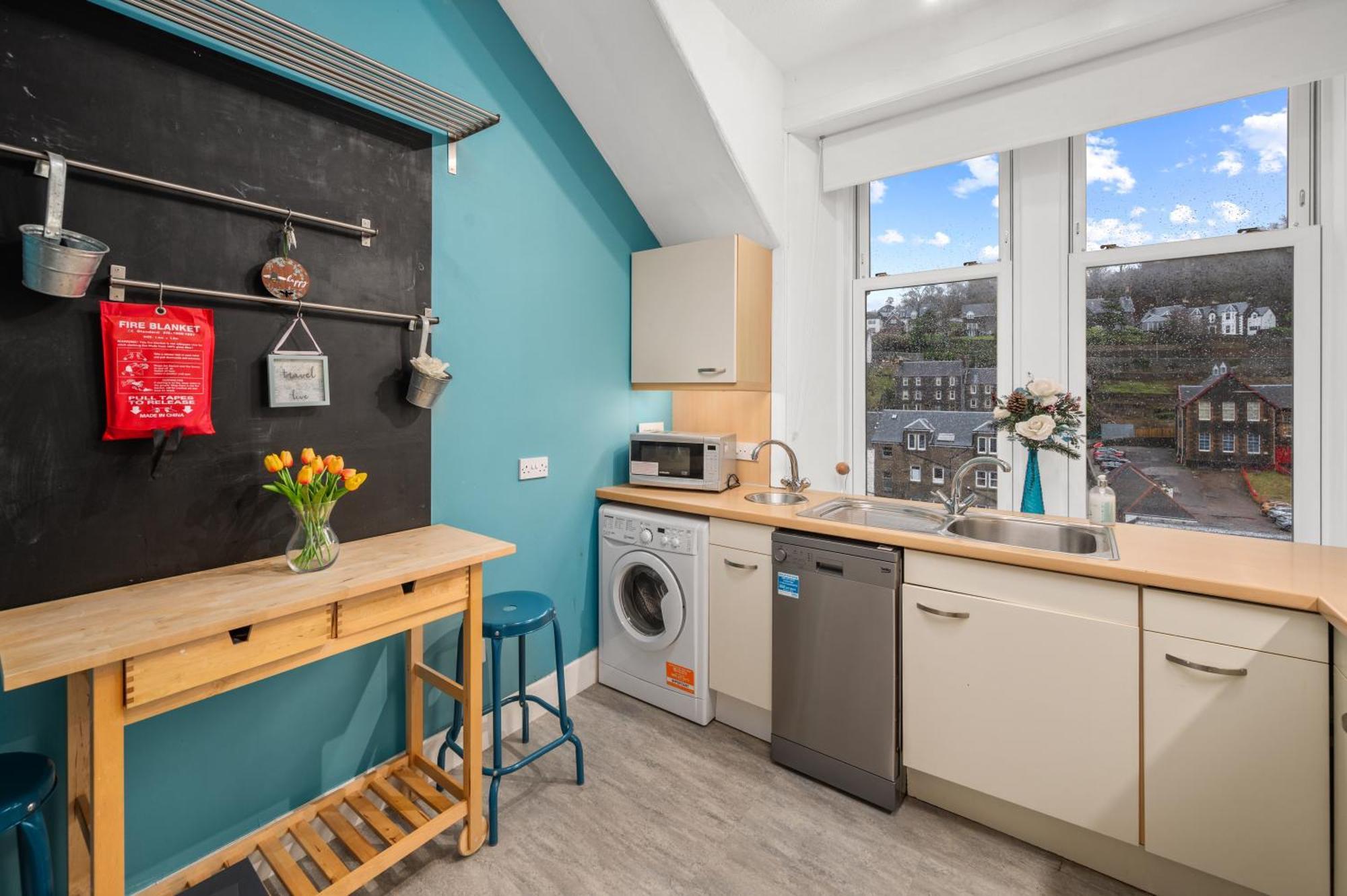 Panoramic Sea Views - Stunning 3Bd Apt & Balcony Oban Exterior photo